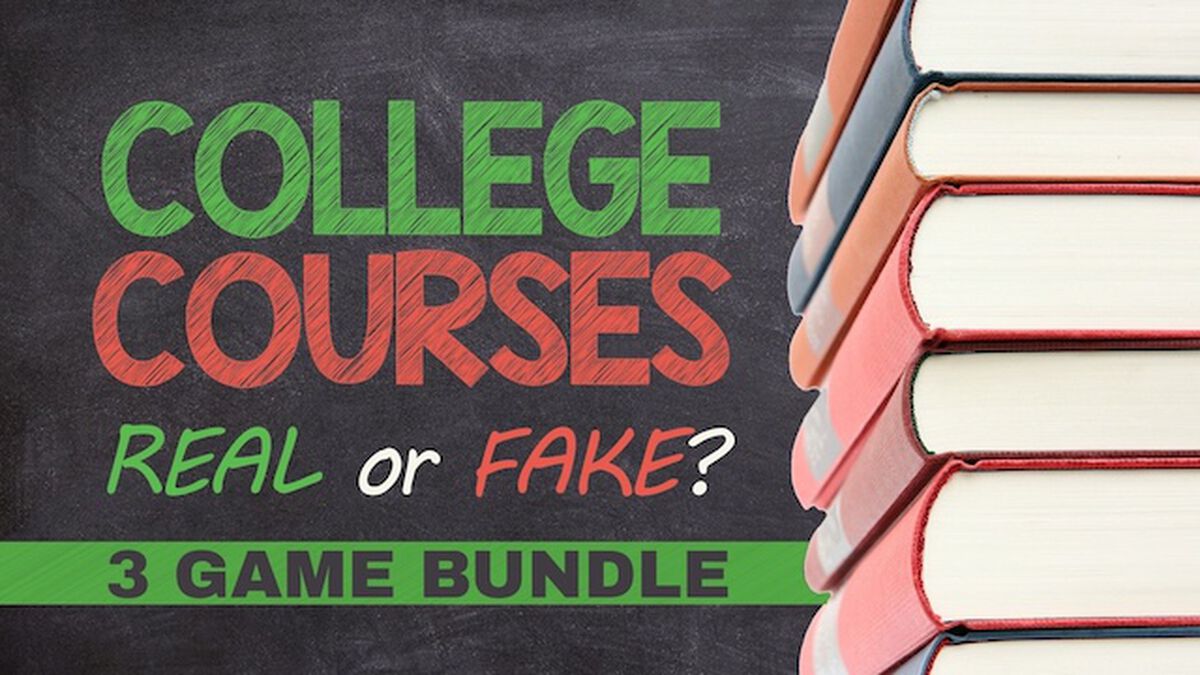 College Course: Real of Fake 3 Game Bundle image number null